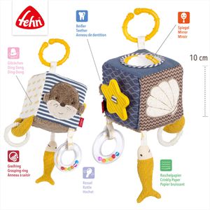 Produktbild für Motorikspielzeug Fehn 047134, Activity-Würfel Otter