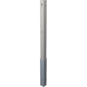 Produktbild für Absperrpfosten Schake 4070Z, silber, aus Edelstahl