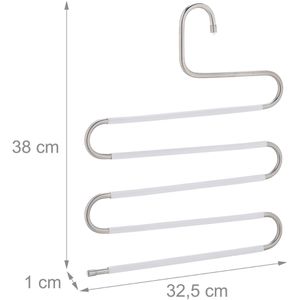 Produktbild für Hosenbügel Relaxdays 100467770, aus Edelstahl