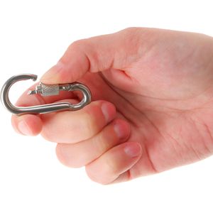 Produktbild für Karabinerhaken Dörner+Helmer 4915164, Edelstahl