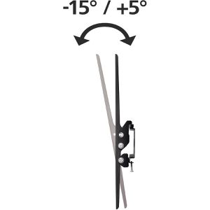 Produktbild für TV-Wandhalterung Hama 220808 Tilt, bis 40 kg