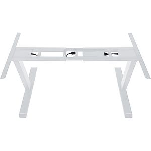 Produktbild für Schreibtischgestell LMG FYED-2-WS, weiß, 4 Memoryspeicher