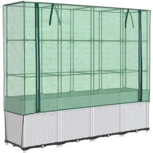 Produktbild für Hochbeet vidaXL 4015845, aus Kunststoff und Eisen