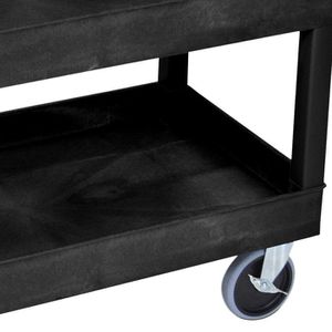 Produktbild für Tischwagen Luxor EC111HD-B, aus Kunststoff