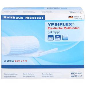Produktbild für Mullbinden Holthaus Ypsiflex, 8 cm x 4 m