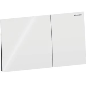 Produktbild für Betätigungsplatte Geberit Sigma70, aus Glas, für WC