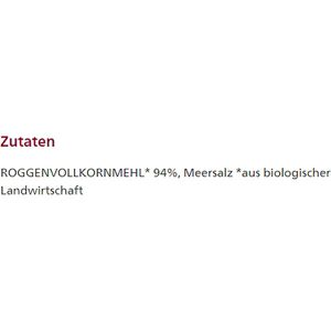 Produktbild für Knäckebrot Alnatura Vollkorn Roggen, Delikatess, BIO