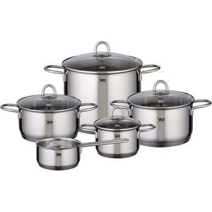 Produktbild für Topfset ELO 90163 Rubin, Edelstahl