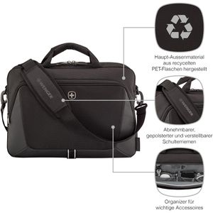 Produktbild für Laptoptasche Wenger XE Brief, 653300, schwarz