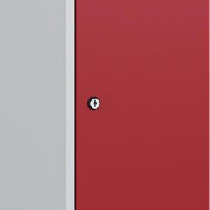 Produktbild für Schließfachschrank CP-Möbel Classic Plus, rot
