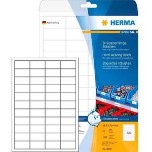 Folienetiketten Herma 4690, weiß matt