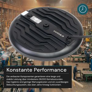 Produktbild für LED-Hallenstrahler Luxula LX500145, schwarz, 10.000 Lumen