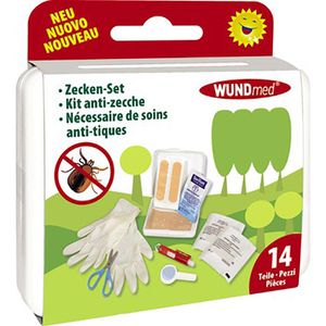 Zeckenzange WUNDmed 05-015 Zecken-Set, 14 Teile