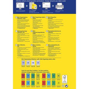 Produktbild für Universaletiketten Zweckform L7658-25, weiß