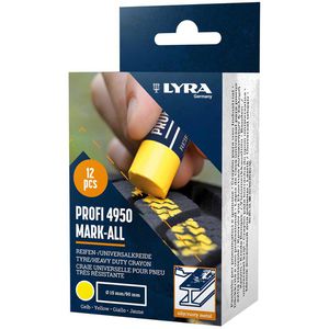 Produktbild für Reifenmarker Lyra Profi 4950, gelb