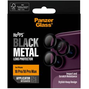 Produktbild für Kamera-Schutz PanzerGlass Hoops 41297, schwarz, 3 Stück