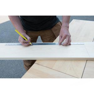 Produktbild für Stahlmaßstab Silverline MT68