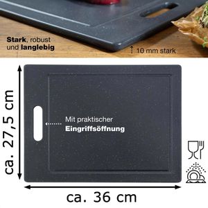 Produktbild für Schneidebrett Moritz&amp;Moritz 1369, aus Kunststoff