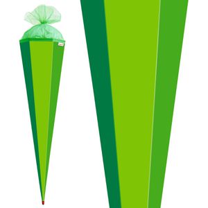Produktbild für Schultüte Roth 668534, Rohling, grün
