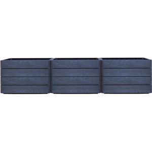 Produktbild für Hochbeet Garantia Ergo Vario 2 Stone, Kunststoff