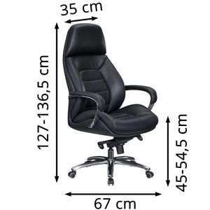 Produktbild für Chefsessel AMSTYLE SPM1.435, XXL