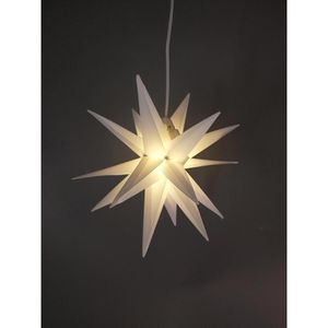 Produktbild für Weihnachtsstern Star-Max 33903 weiß, innen + außen