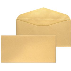 Produktbild für Briefumschläge ÖKI 20348, gold glänzend, DIN lang