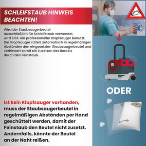Produktbild für Staubsaugerbeutel McFilter NI 19, 430240151