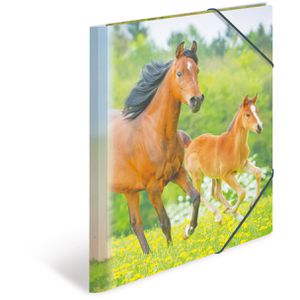 Produktbild für Zeichenmappe Herma 7140, Pferde, A4