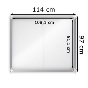 Produktbild für Schaukasten Nobo 1902609 Premium Plus, innen