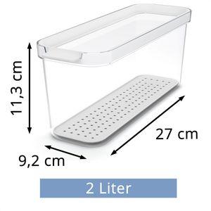Produktbild für Frischhaltedose Rotho Cauma, aus Kunststoff