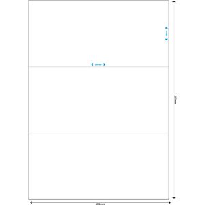 Produktbild für Universaletiketten MediaRange MRINK142, weiß
