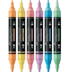 Produktbild für Acrylstifte Faber-Castell Multimark Acrylic Pastel