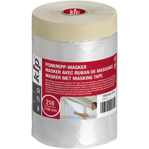 Produktbild für Abdeckfolie KIP 216-11, Feinkrepp-Masker, 2in1