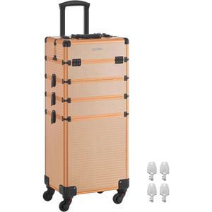 Produktbild für Kosmetikkoffer Songmics JHZ015A01, Trolley, 4-in-1