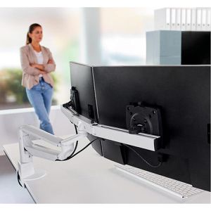 Produktbild für Monitorhalterung Novus Clu Plus X2, VESA 75x75 &amp; 100x100 mm