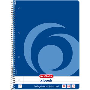 Produktbild für Collegeblock Herlitz 10834125, x-book, A4