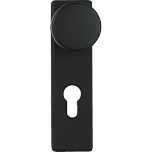 Produktbild für Drückergarnitur Abus KFG 21526, eckig, schwarz