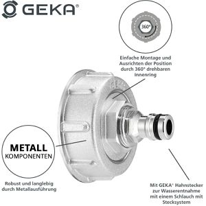 Produktbild für IBC-Adapter GEKA 30.0043.8, aus Messing