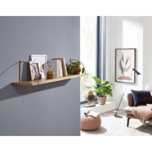 Produktbild für Wandregal Wohnling WL6.597, braun