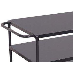 Produktbild für Tischwagen VARIOfit sw-700.600/AG, Metall &amp; Holz