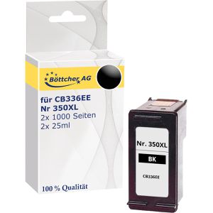 Tinte Böttcher-AG für HP 350XL, CB336EE