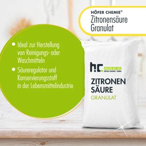 Produktbild für Zitronensäure Höfer-Chemie Granulat, Pulver
