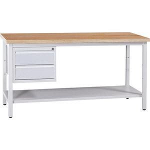 Produktbild für Werkbank G-Office WBN.126, lichtgrau