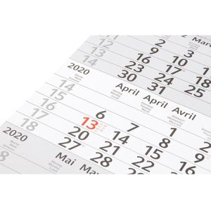 Produktbild für 3-Monatskalender Kalenderwerk Varius mit Ferienübersicht