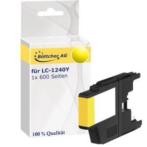 Tinte Böttcher-AG für Brother LC-1240Y