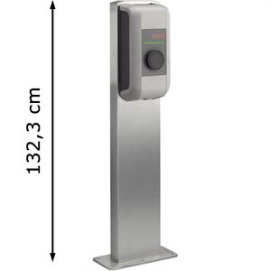 Produktbild für Wallbox-Standfuß Keba Stele 89.735 Edelstahl