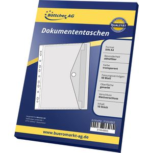 Produktbild für Dokumententasche Böttcher-AG Premium, mit Klettverschluss, A4