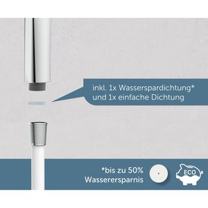 Produktbild für Handbrause Schütte Ravenna, verchromt