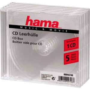 Produktbild für CD-Hüllen Hama 44748, 140 x 124 mm